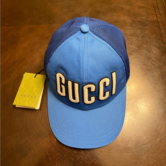 New Authentic Gucci Logo Baseball Hat Size L - Picture 4 of 16